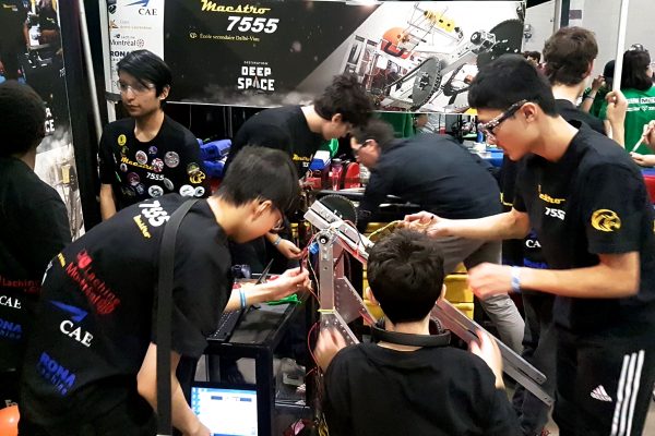 1ere participation à First Robotique Canada!